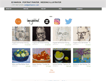 Tablet Screenshot of edmarion.com